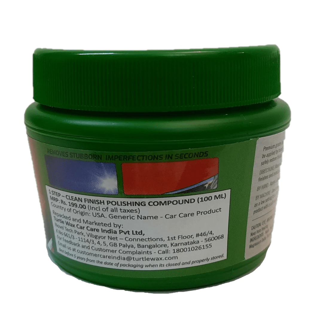 Buy Turtle Wax 1 StepCleanFinish Polishing Compound Online at Best Price